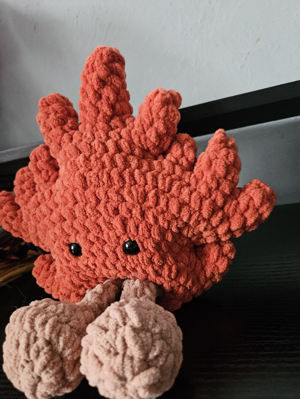Crochet Maple Leaf Plush